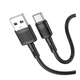 USB Hoco X83 Type-C Чорний - зображення 1