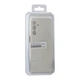 Чехол-накладка Liquid Silicone (AA) с защитой на камеру для Samsung Galaxy S24 5G White - изображение 4