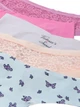 Набор 5 шт бесшовные женские трусики стринг танга кружево Victoria's Secret QD753 размер S - изображение 2