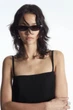 Сукня жіноча COS plissé midi slip dress 1221923001 M Чорний - изображение 3