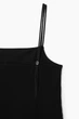 Сукня жіноча COS plissé midi slip dress 1221923001 M Чорний - изображение 8