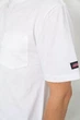 Мужская футболка Dickies однотонная с кинькой котоновая белая размер 2XL - изображение 4