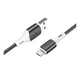 USB Borofone BX79 Silicone Micro 2.4A Чорний - зображення 1