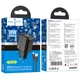 Мережевий зарядний пристрій Hoco CS21A 1 USB QC 18 W + USB to Micro Чорний - зображення 2