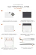 Чехол-накладка Satechi Eco-Hardshell для MacBook Pro 14" M1-M4 (Clear) - изображение 5