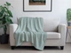 Плед Biltex Flannel бирюзовый Blue Haze Евро 200х220 см (4820298414275) - изображение 1