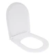 Qtap Сидіння для унітаза (Robin 520, Scorpio 520) 465x363x60 мм, White, з мікроліфтом, Slim Duroplast, MagLock QTSC179W48916 - изображение 3