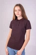 Футболка жіноча TvoePolo однотонна 3XL Коричневе (5715-18 3xl) - зображення 1