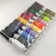 Набор набор универсальных швейных ниток Tricolor 40/2 D 36 цветов*75 м. + 2*150 м. (3000 м.) 1 набор. - изображение 3