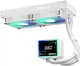 Система водяного охлаждения ASRock Challenger 240 Digital White (4711581493476) - изображение 3