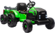 Traktor na akumulator LEAN Toys CH9959B z przyczepą 24 V Jasno-zielony (5905991087533) - obraz 1