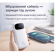 Power Bank Baseus PD 45W 20000 mAh з вбудованим кабелем USB-C / Lightning, швидка зарядка White - изображение 5