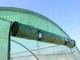 Теплица 6 кв. м с окнами-роллетами VOLSO 3×2×2 м разборная зеленая - изображение 6
