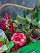 Подарунковий набір для коханої дівчини дружини/ жінки / вчительці/ Premium SPA з букетом, соєвою свічкою та шарфом | На 8 Березня, День народження, Річницю - зображення 3
