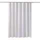 Тканевая шторка для ванной и душа белого цвета White Curtain 180x200 см - изображение 4
