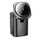 Бездротовий зарядний пристрій Hoco CQ20A EU 6-in-1 15 W + 1 USB / 2 USB-C 65 W Magnetic (iWatch) Чорний - зображення 1
