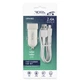 Авто Зарядное Устройство Ridea RCC-21212 Grand Type-C 2USB 2.4 A Белый - изображение 3