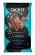 Шоколад Cachet Almonds молочний з мигдалем 300 г (52305) - зображення 1