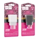 Мережевий зарядний пристрій Hoco CS13A 1 USB-C PD/QC 20W Чорний - зображення 3