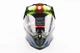 Кроссовый шлем для мото/эндуро/ATV BLD-819-7 S (55-56 см), чёрный/жёлто-оранжевый - изображение 4