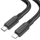 USB Borofone BX81 PD Type-C to Lightning Чорний - зображення 1