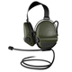 Активні навушники із заднім тримачем під шолом Sordin Supreme T2 Neckband IPX8 SNR 29 4 режими звуку Green (303006-20P) - зображення 4
