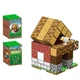 Minecraft магнітний конструктор Magnet World Сільський будиночок 49 деталей, іграшковий набір з тваринами T9906 - зображення 2