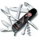 Складаний ніж Victorinox Huntsman Zodiac 9.1 см швейцарський Чорний - зображення 1