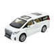 Автомодель інерційна металева Toyota Alphard АВТОПРОМ біла 1:29 двері відчиняються зі світлом та звуком 68481 - зображення 2
