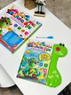 Книга интерактивная Виммельбух Дино Wtoys 19 тем, украинский язык, сенсорные кнопки, ручка пиши-стирай 51822 - изображение 6