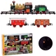 Железная дорога "Star Toys" Train set Continental express паровоз с 3 вагонами со звуком и светом 1229 - изображение 2