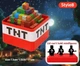 Магнитный Minecraft конструктор, кубики-блоки 50 штук, 6 фигурок, бокс TNT для хранения mncf50 - изображение 5