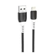 USB Hoco X82 Lightning Чорний - зображення 1