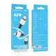 USB Borofone BX84 60W (20V/3A) Type-C to Type-C Белый - зображення 2