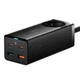 Сетевой фильтр Baseus GaN3 Pro Desktop Powerstrip 65W (2xType-C + 2xUSB + AC(EU)) black - изображение 9