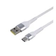 USB Ridea RC-XS51 X-Silicone Type-C 3A 0.25m Белый - изображение 1