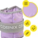 Утяжелители-манжеты для ног и рук Cornix 2 x 0.5 кг Фиолетово-серые (XR-0395) - изображение 3