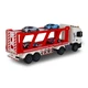 Автовоз TechnoDrive Scania серия Large Truck 41см 4 мини-машинки, платформа опускается 6414KS - изображение 4