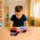 Автоцистерна-бензовоз TechnoDrive Scania серії Large Truck 42см цистерна відкривається, звук, світло 6418KS - зображення 10
