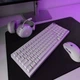 Бездротова клавіатура Proove Gaming Slicker Special Edition (Ukraine Layout) white - изображение 9