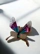 Брошка Mirshine Butterfly Violet/Gold - изображение 1