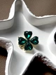Брошка Mirshine Cloverleaf Green/Gold - изображение 2