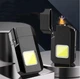 Електроімпульсна спіральна, USB запальничка з ліхтариком, LV-6002 - зображення 4