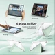 Раздвижной чехол обложка Pulling Separation Y-Fold + Right Pencil Holder BBM1 для iPad 10 2022/2024 10.9"/iPad 11" 2025 (A16) Светло-зеленый - изображение 5