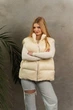 Жилетка женская демисезонная Tian Sky - T One Size beige - изображение 1