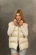 Жилетка женская демисезонная Tian Sky - T One Size beige - изображение 3