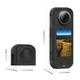 Захисний силіконовий чохол Puluz PU757B для Insta360 X5 із кришкою об'єктива чорний - зображення 2
