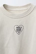 Світшот з вишивкою Zara 5643/320 110см Бежевий (05643320712110) - изображение 3