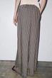 Струмуючі смугасті штани zw collection Zara 4437/247 XXL Синій/Бежевий (04437247044XXL) - изображение 5