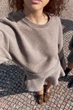 М'яка сукня з широким паском Zara 5584/806 L Коричнева (05584806707L) - зображення 4